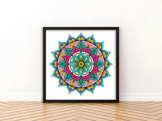 Bohemian Rhapsody Mandala Wall Art Decor | The Heart of Boho Home Decor