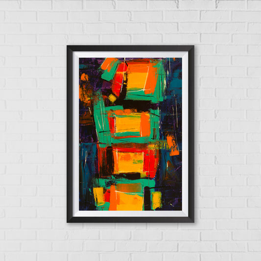 Bold Abstract Art by Steve Johnson | Modern Wall Art Decor