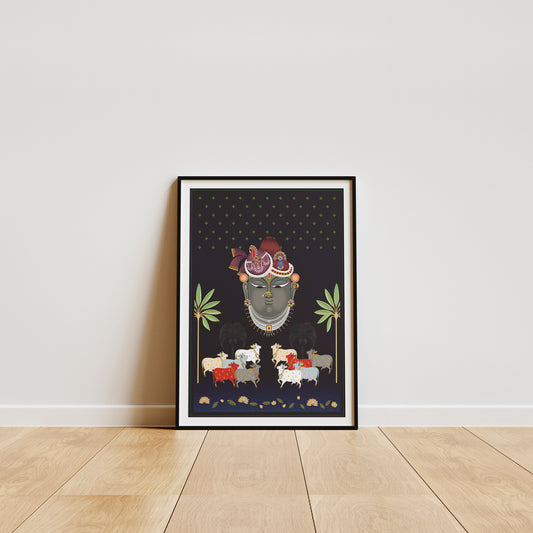 The Majestic Glory of Shrinathji Pichwai Art | Indian Wall Art Decor