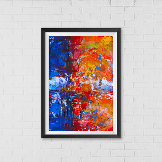 Vibrant Abstract Art by Steve Johnson | Modern Wall Art Decor