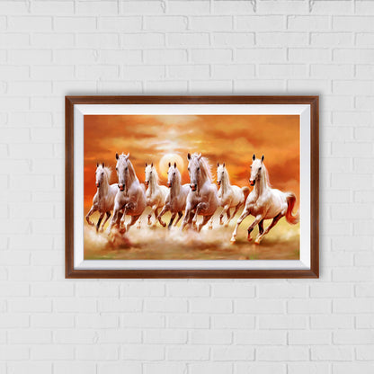7 Horse Vastu Art for Peace and Prosperity | Home Decor Wall Art