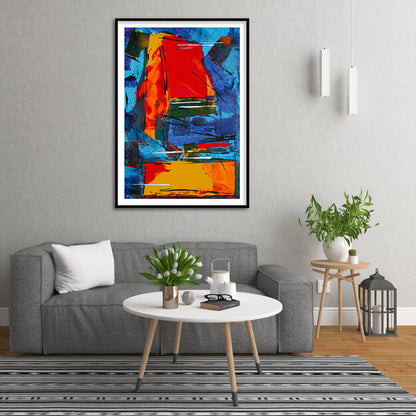 A Fusion of Colors and Creativity Abstract Art by Steve Johnson | Modern Wall Art Decor