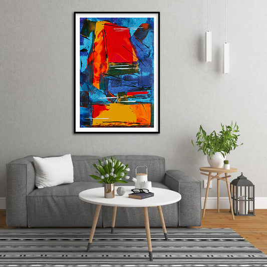 A Fusion of Colors and Creativity Abstract Art by Steve Johnson | Modern Wall Art Decor