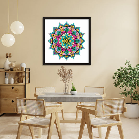 Bohemian Rhapsody Mandala Wall Art Decor | The Heart of Boho Home Decor