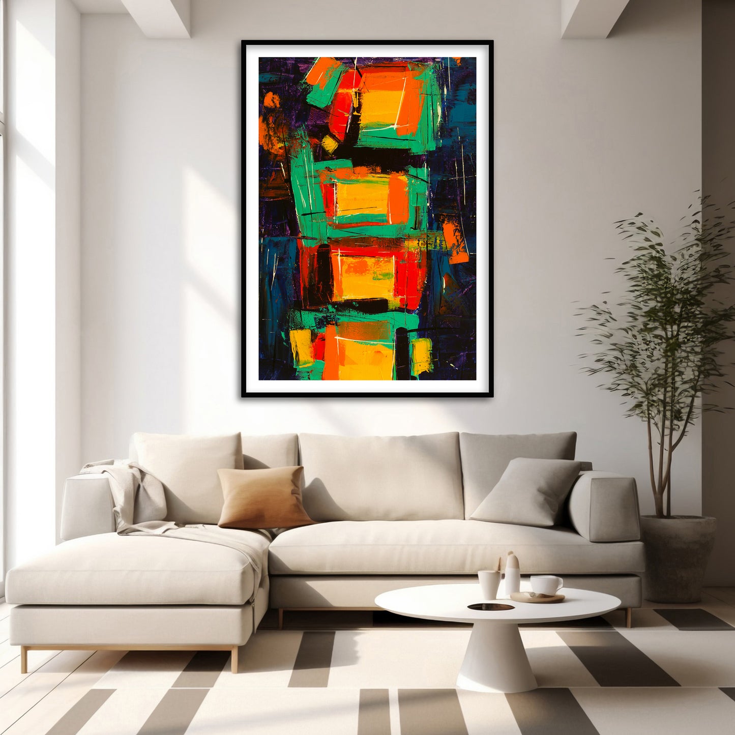 Bold Abstract Art by Steve Johnson | Modern Wall Art Decor