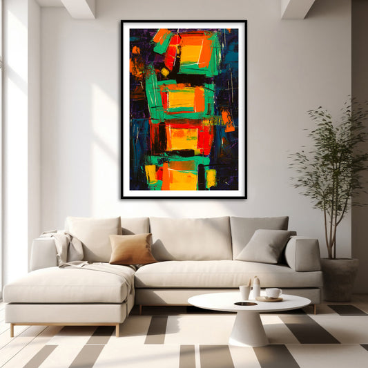 Bold Abstract Art by Steve Johnson | Modern Wall Art Decor