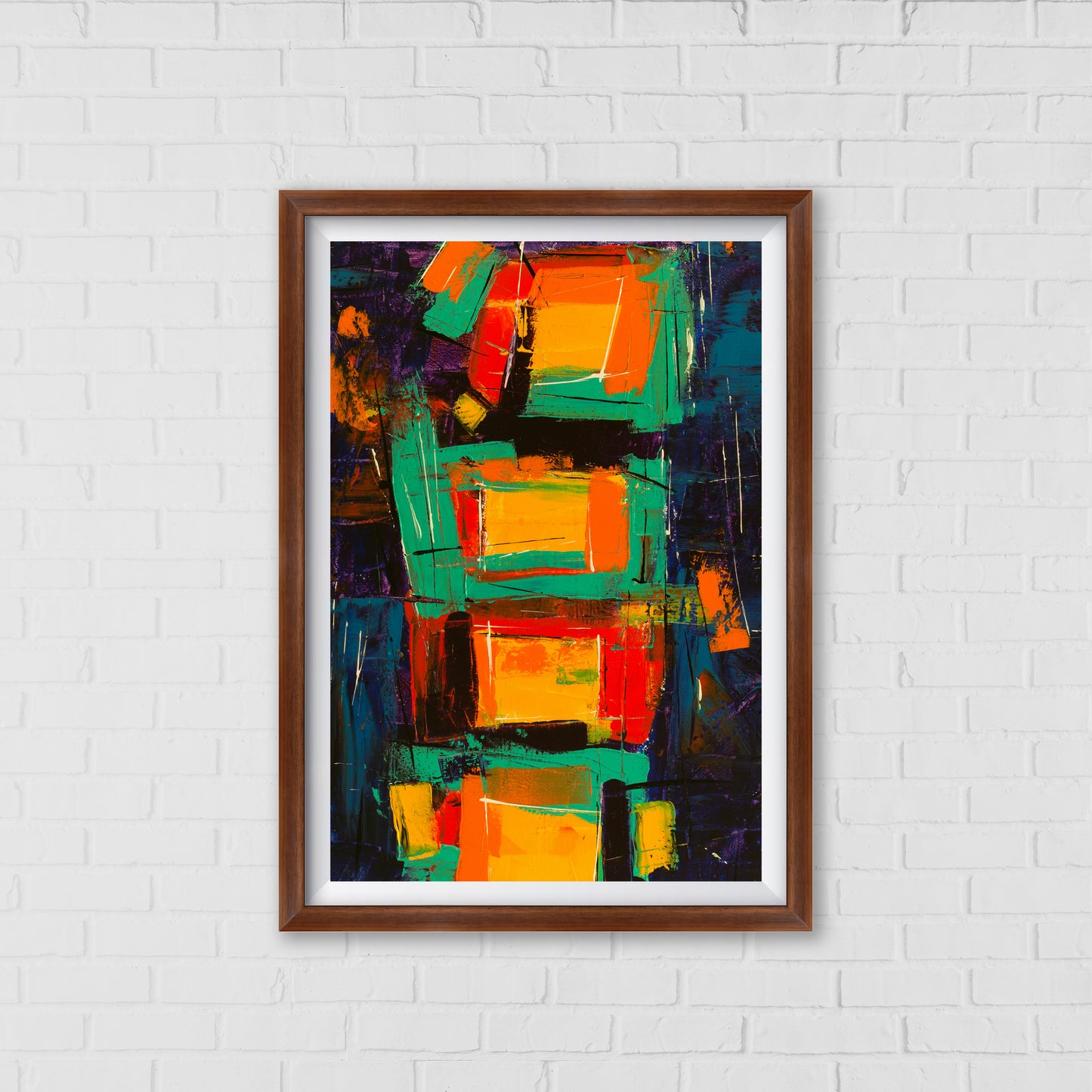 Bold Abstract Art by Steve Johnson | Modern Wall Art Decor