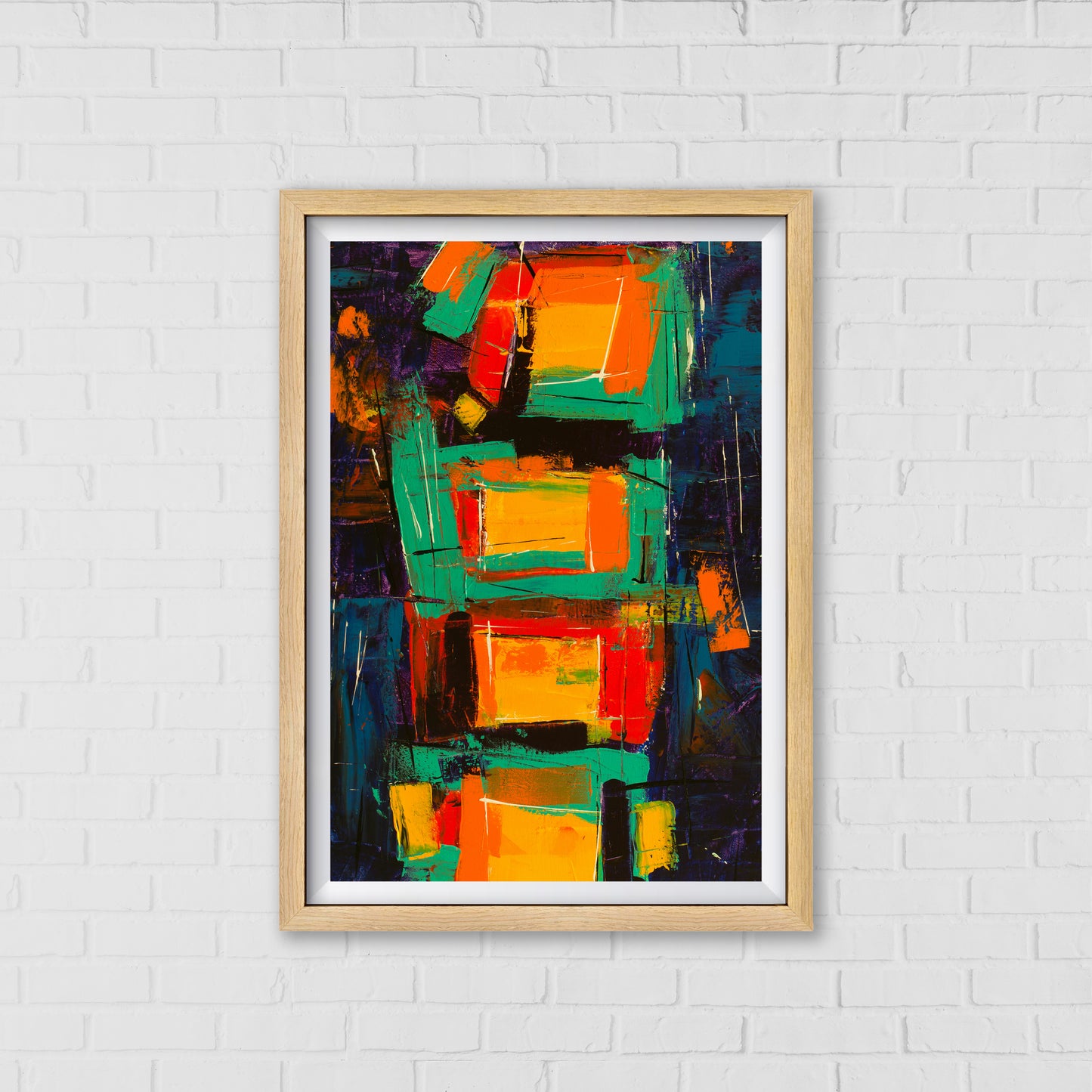 Bold Abstract Art by Steve Johnson | Modern Wall Art Decor