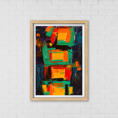 Bold Abstract Art by Steve Johnson | Modern Wall Art Decor
