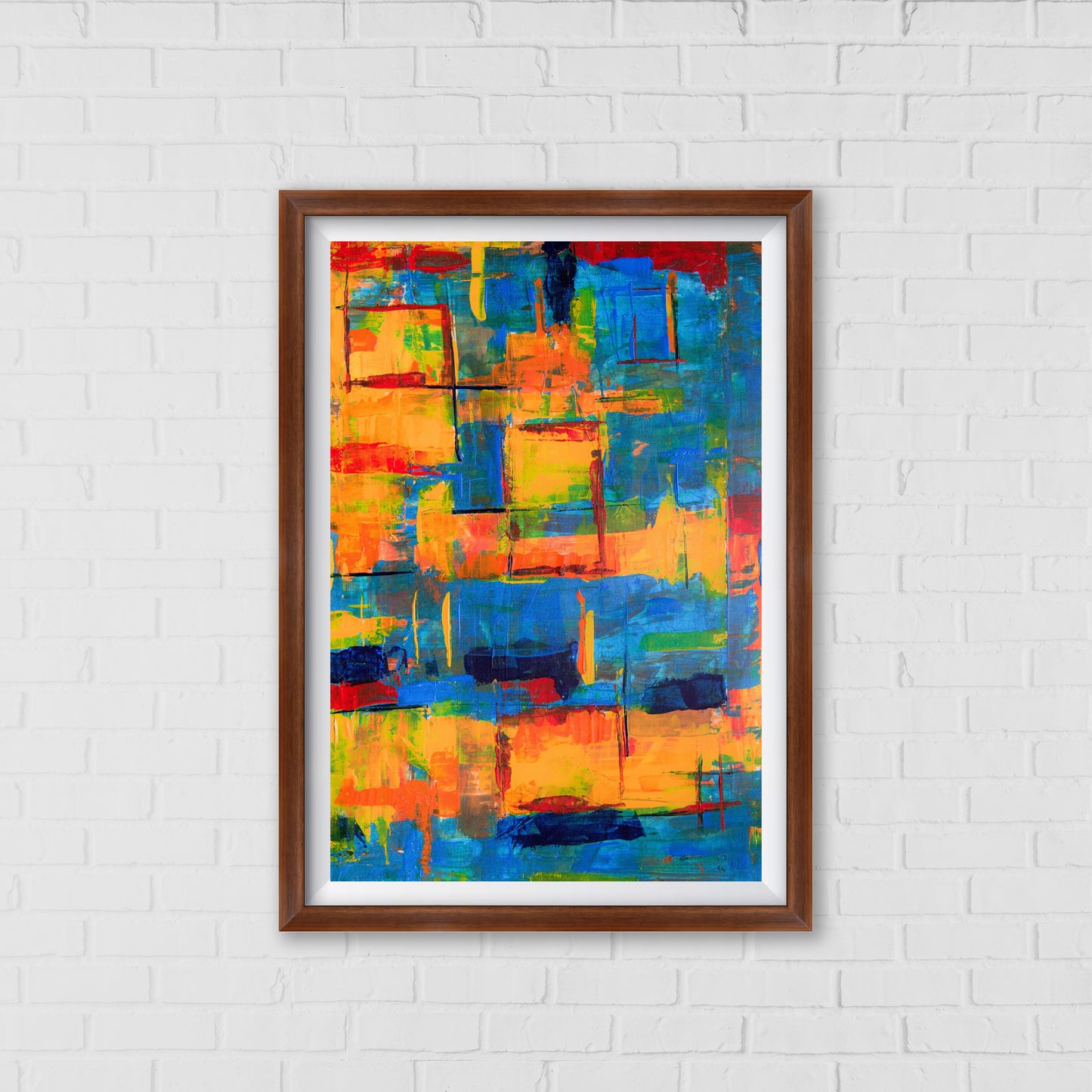 Colorful Abstract Art by Steve Johnson | Modern Wall Art Decor