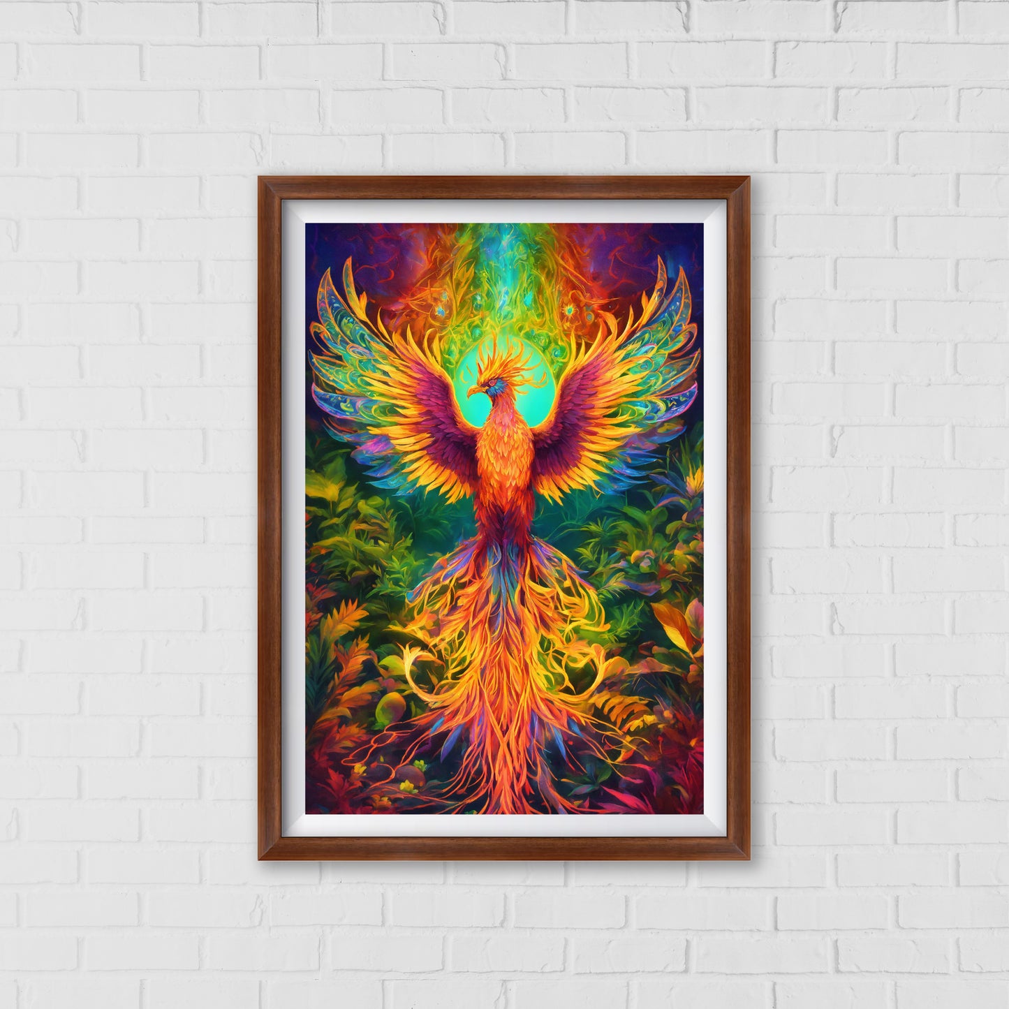 Cosmic Phoenix - Ignite Your Imagination | Home Decor Wall Art