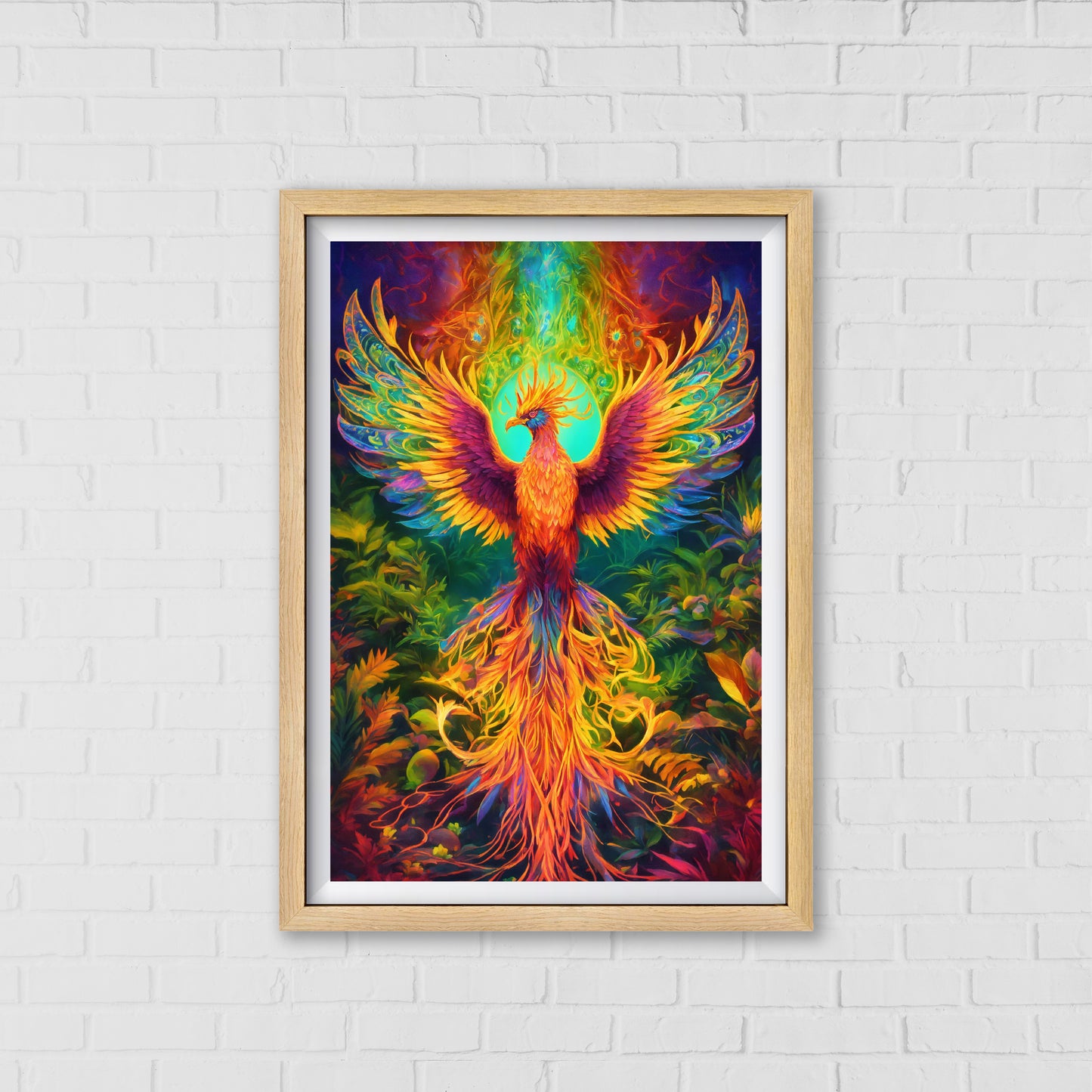 Cosmic Phoenix - Ignite Your Imagination | Home Decor Wall Art