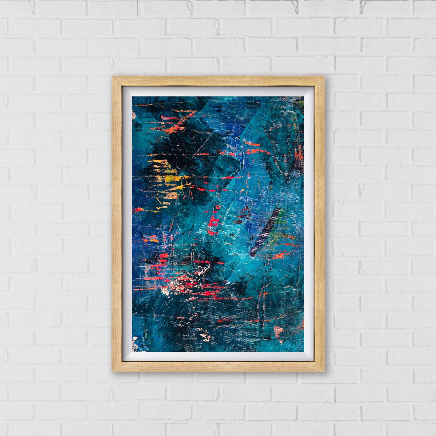 Oceanic Energy Abstract Art by Steve Johnson | Modern Wall Art Decor