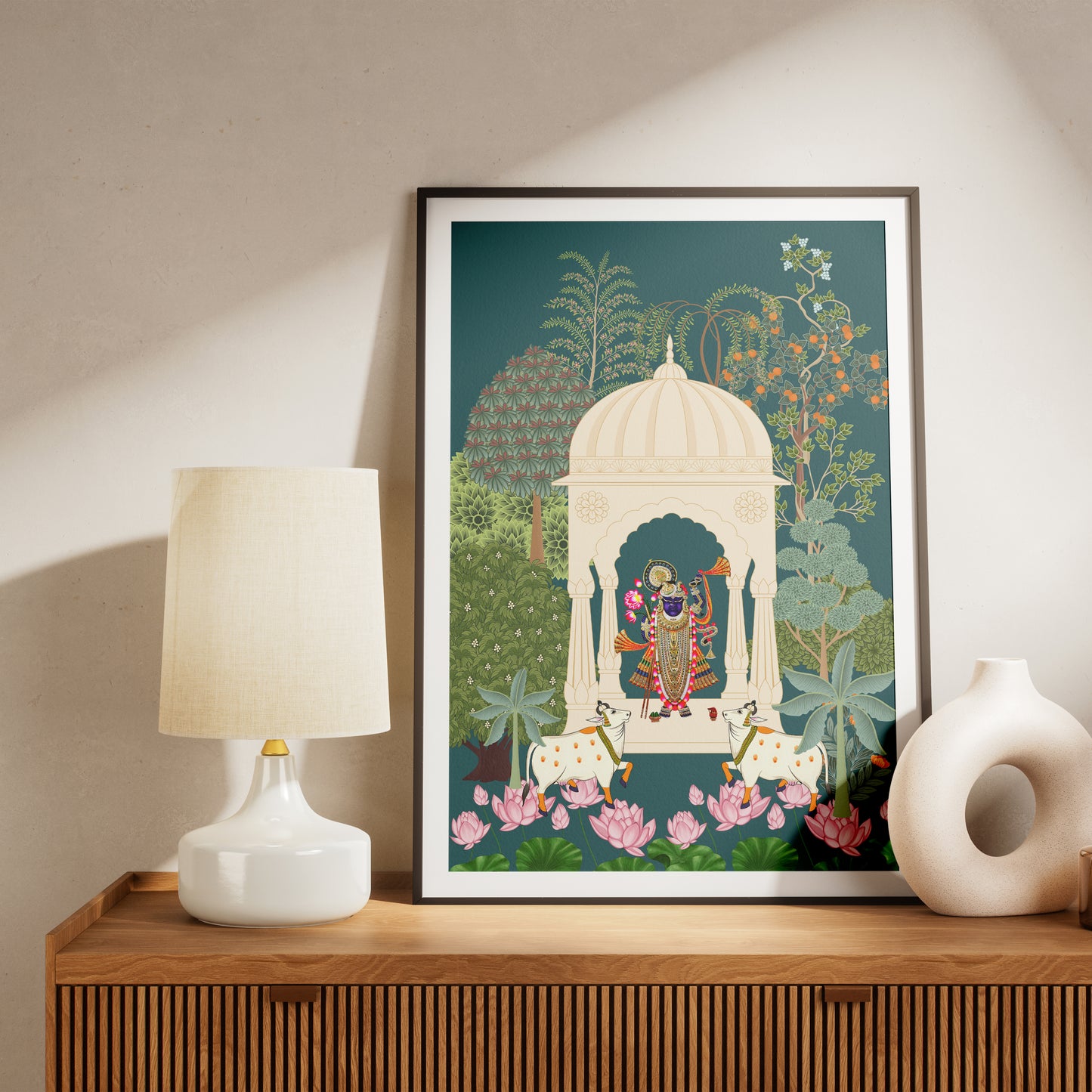 Shrinathji's Shanti Van a Divine Sanctuary | Indian Wall Art Decor