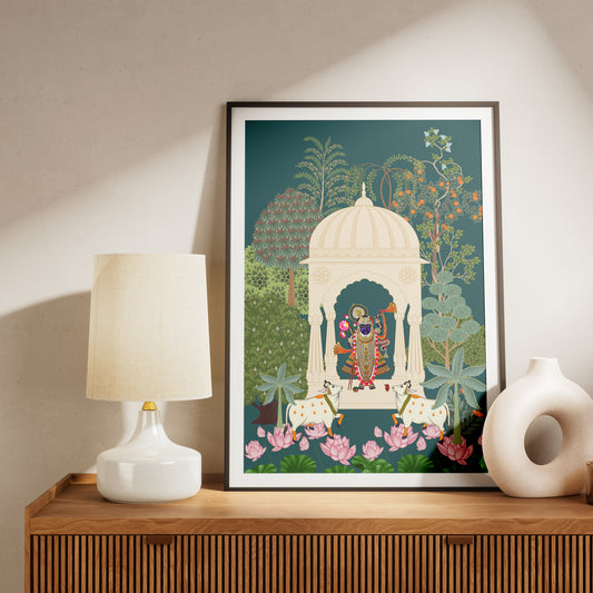 Shrinathji's Shanti Van a Divine Sanctuary | Indian Wall Art Decor
