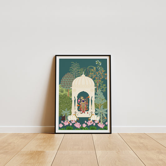 Shrinathji's Shanti Van a Divine Sanctuary | Indian Wall Art Decor