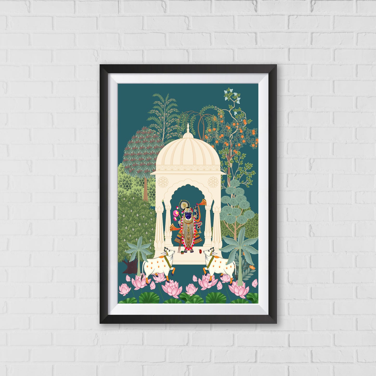 Shrinathji's Shanti Van a Divine Sanctuary | Indian Wall Art Decor