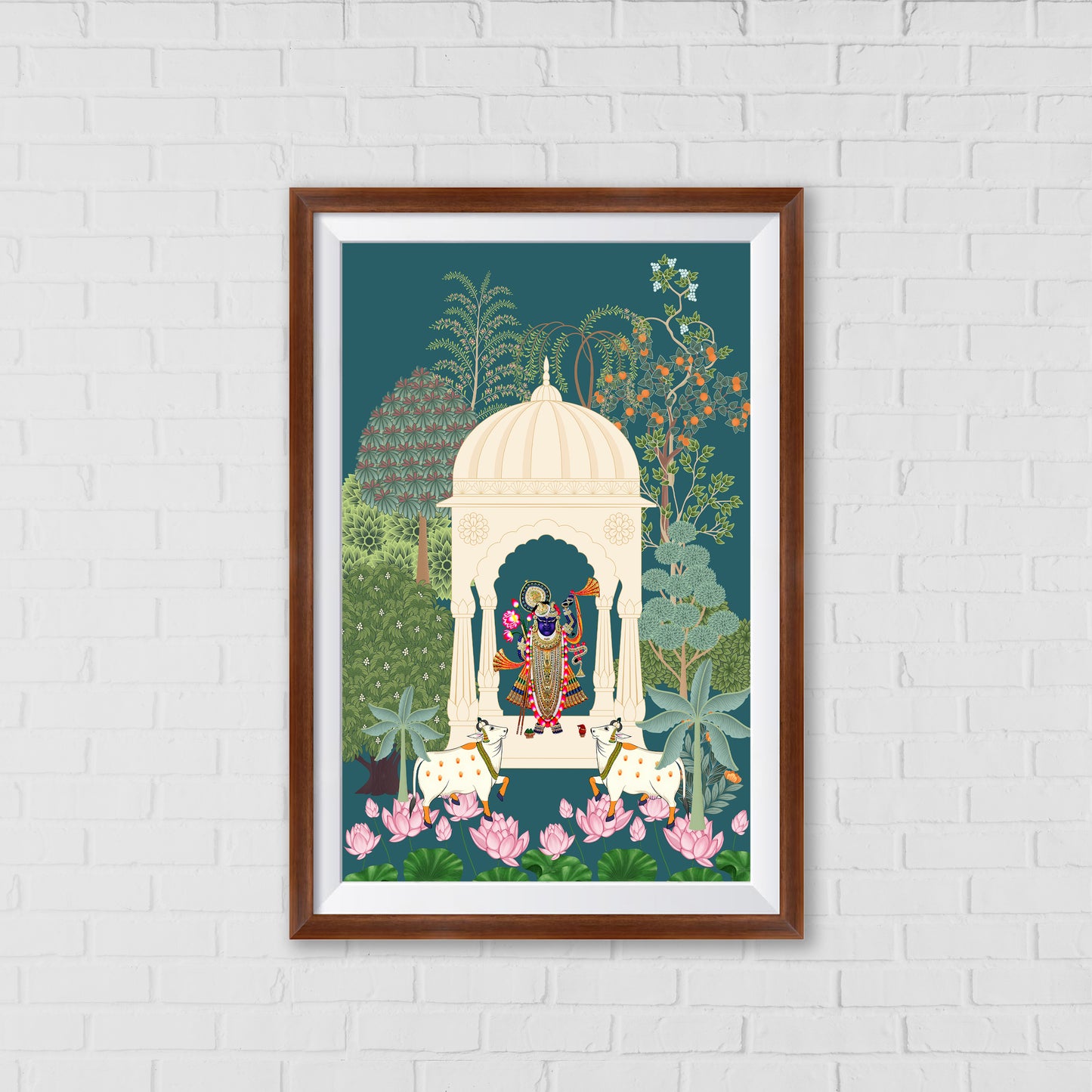 Shrinathji's Shanti Van a Divine Sanctuary | Indian Wall Art Decor