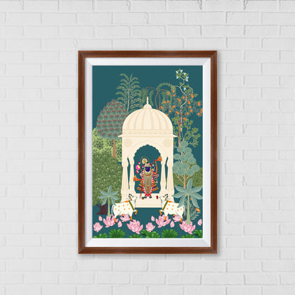 Shrinathji's Shanti Van a Divine Sanctuary | Indian Wall Art Decor