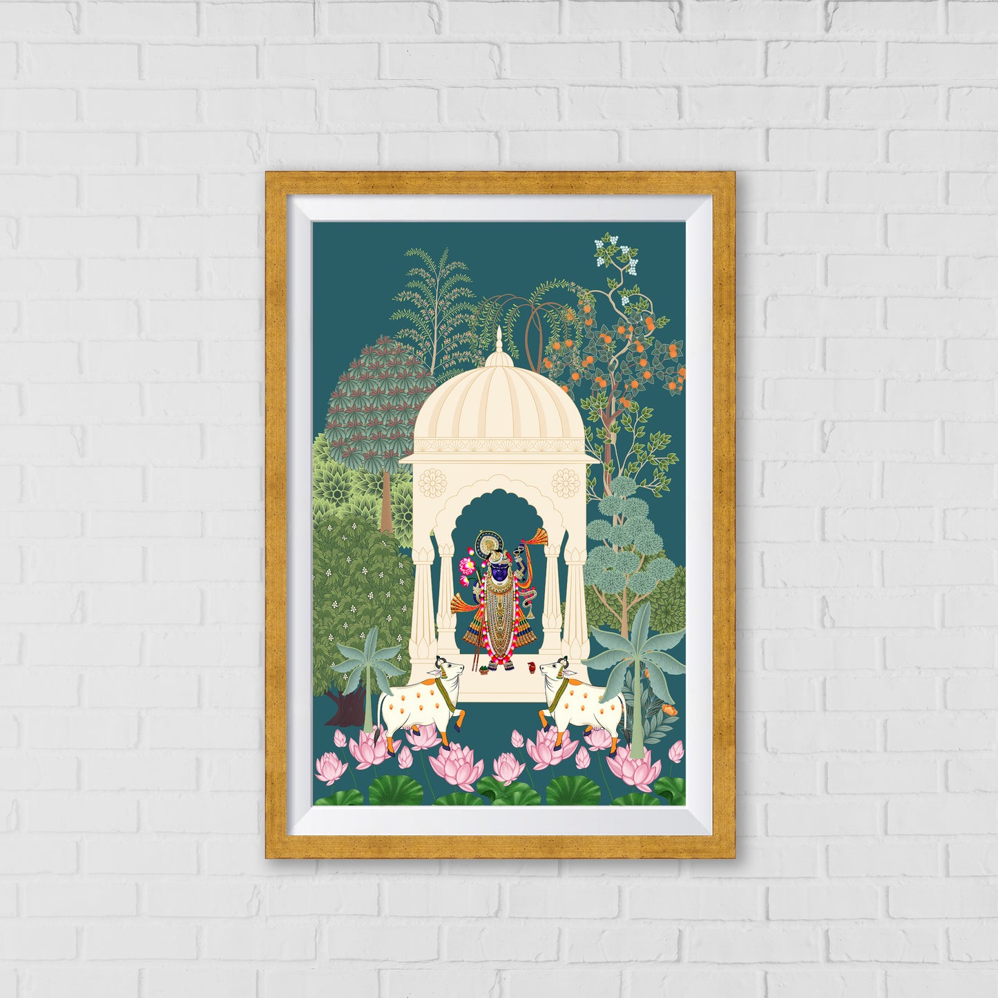 Shrinathji's Shanti Van a Divine Sanctuary | Indian Wall Art Decor