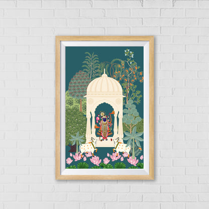 Shrinathji's Shanti Van a Divine Sanctuary | Indian Wall Art Decor