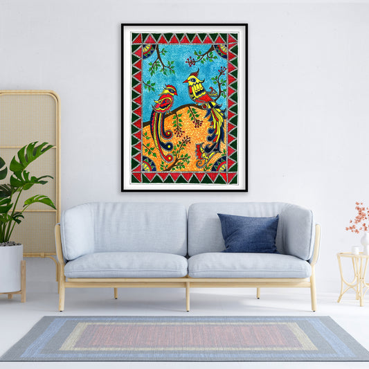 The Artistic Charm of Madhubani Art | Indian wall art Decor 