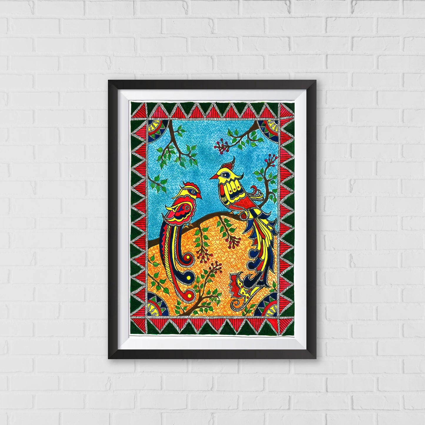 The Artistic Charm of Madhubani Art | Indian wall art Decor