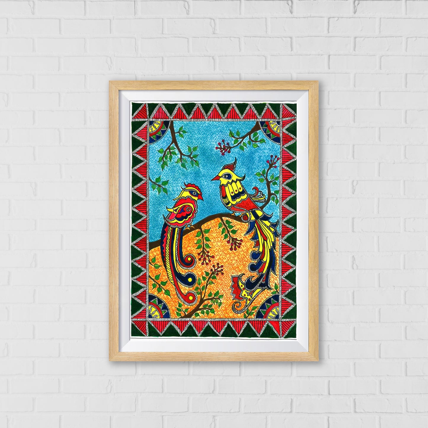 The Artistic Charm of Madhubani Art | Indian wall art Decor