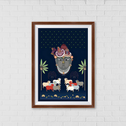 The Majestic Glory of Shrinathji Pichwai Art | Indian Wall Art Decor