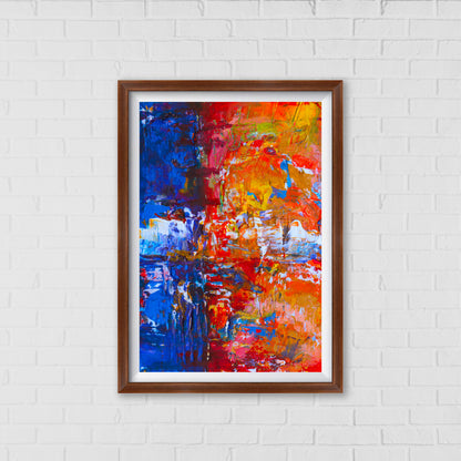 Vibrant Abstract Art by Steve Johnson | Modern Wall Art Decor